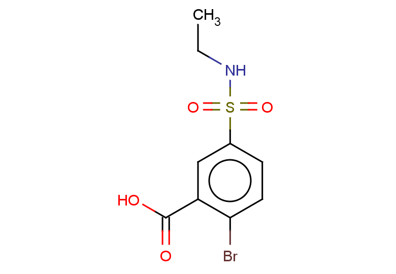 2-bromo-5-(ethylsulfamoyl)benzoic acid