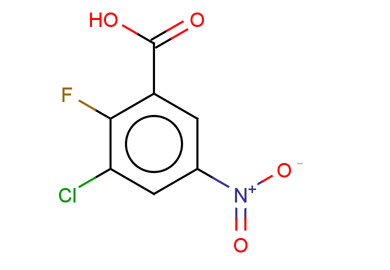 3-chloro-2-fluoro-5-nitrobenzoic acid