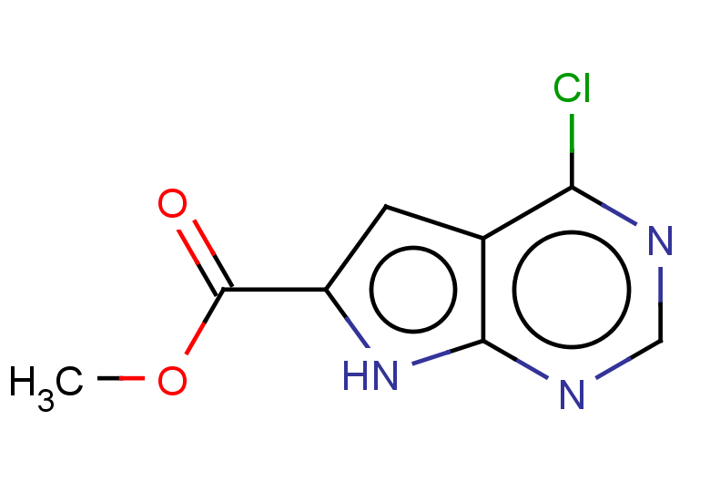 methyl 4-chloro-7H-pyrrolo[2,3-d]pyrimidine-6-carboxylate