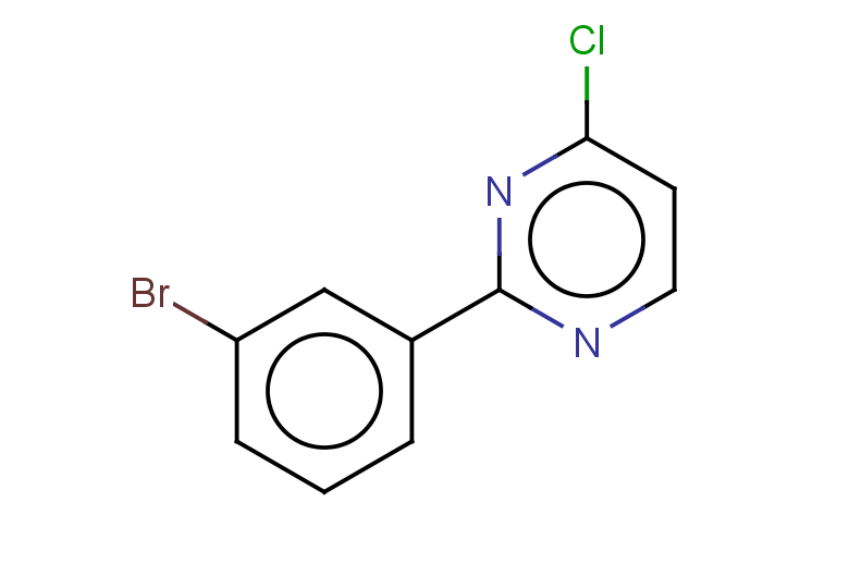 2-(3-bromophenyl)-4-chloropyrimidine
