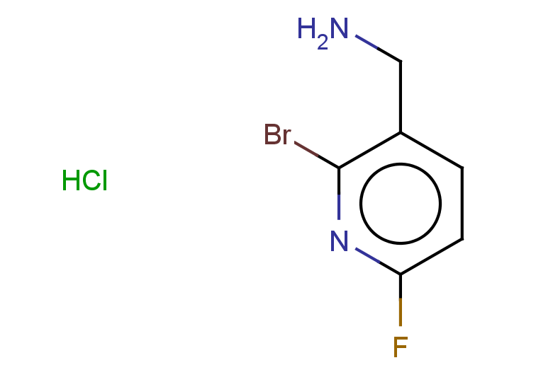 (2-bromo-6-fluoropyridin-3-yl)methanamine hydrochloride