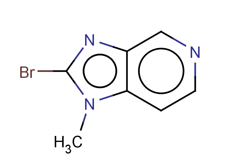2-bromo-1-methyl-1H-imidazo[4,5-c]pyridine