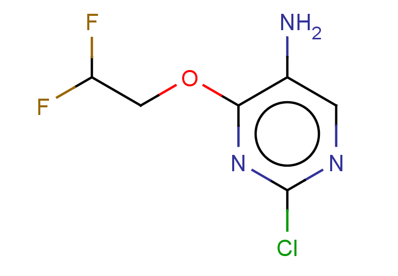 2-chloro-4-(2,2-difluoroethoxy)pyrimidin-5-amine