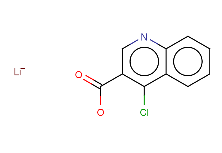 lithium(1+) ion 4-chloroquinoline-3-carboxylate