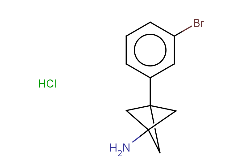 3-(3-bromophenyl)bicyclo[1.1.1]pentan-1-amine hydrochloride