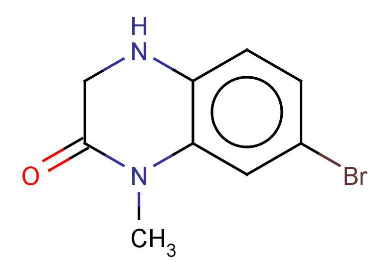 7-bromo-1-methyl-1,2,3,4-tetrahydroquinoxalin-2-one