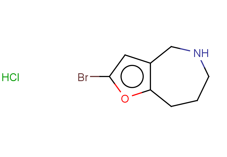 2-bromo-4H,5H,6H,7H,8H-furo[3,2-c]azepine hydrochloride
