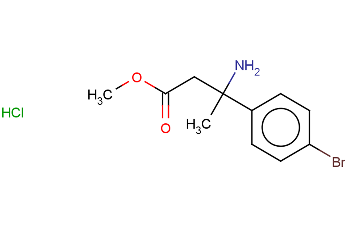 methyl 3-amino-3-(4-bromophenyl)butanoate hydrochloride