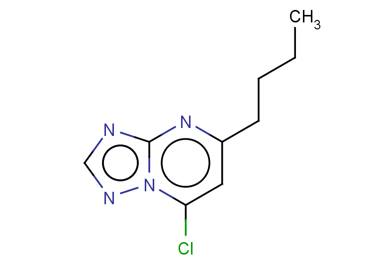 5-butyl-7-chloro-[1,2,4]triazolo[1,5-a]pyrimidine