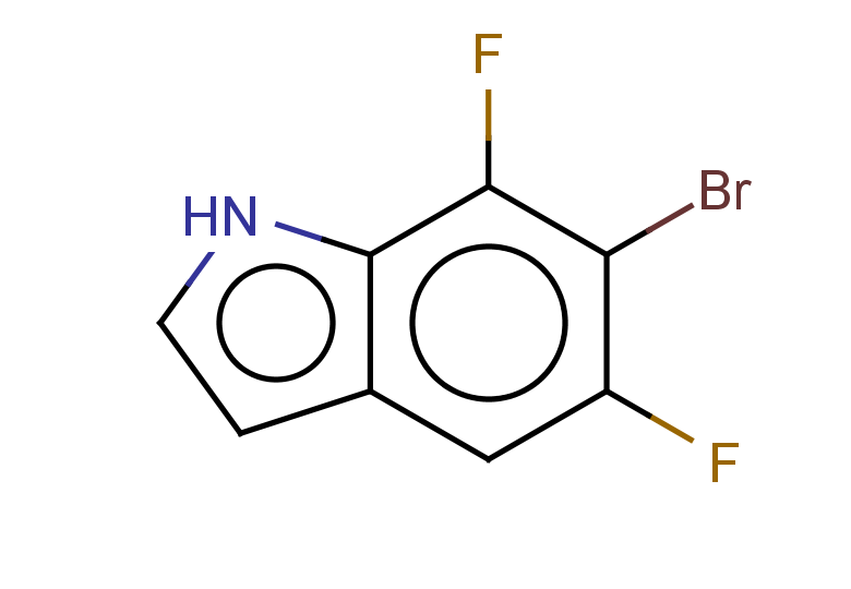 6-bromo-5,7-difluoro-1H-indole