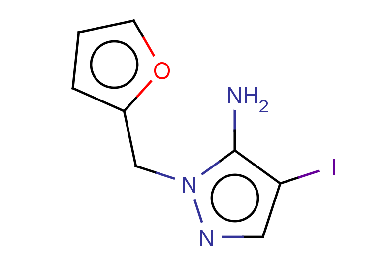 1-(furan-2-ylmethyl)-4-iodo-1H-pyrazol-5-amine