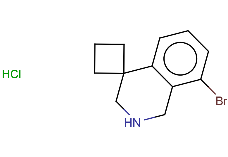 8'-bromo-2',3'-dihydro-1'H-spiro[cyclobutane-1,4'-isoquinoline] hydrochloride