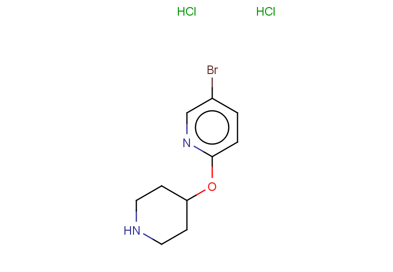 5-bromo-2-(piperidin-4-yloxy)pyridine dihydrochloride