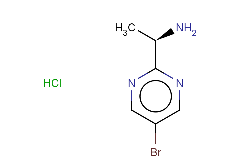 (1R)-1-(5-bromopyrimidin-2-yl)ethan-1-amine hydrochloride