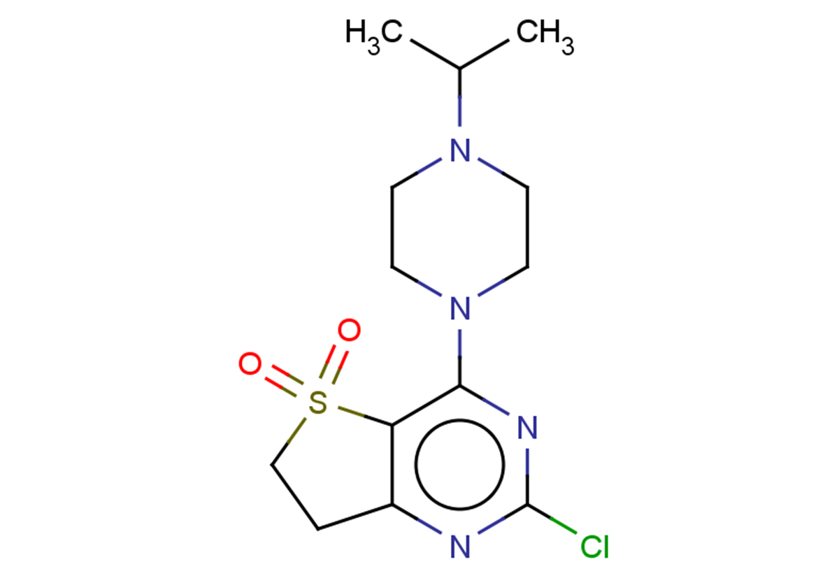 2-chloro-4-[4-(propan-2-yl)piperazin-1-yl]-6H,7H-5lambda6-thieno[3,2-d]pyrimidine-5,5-dione