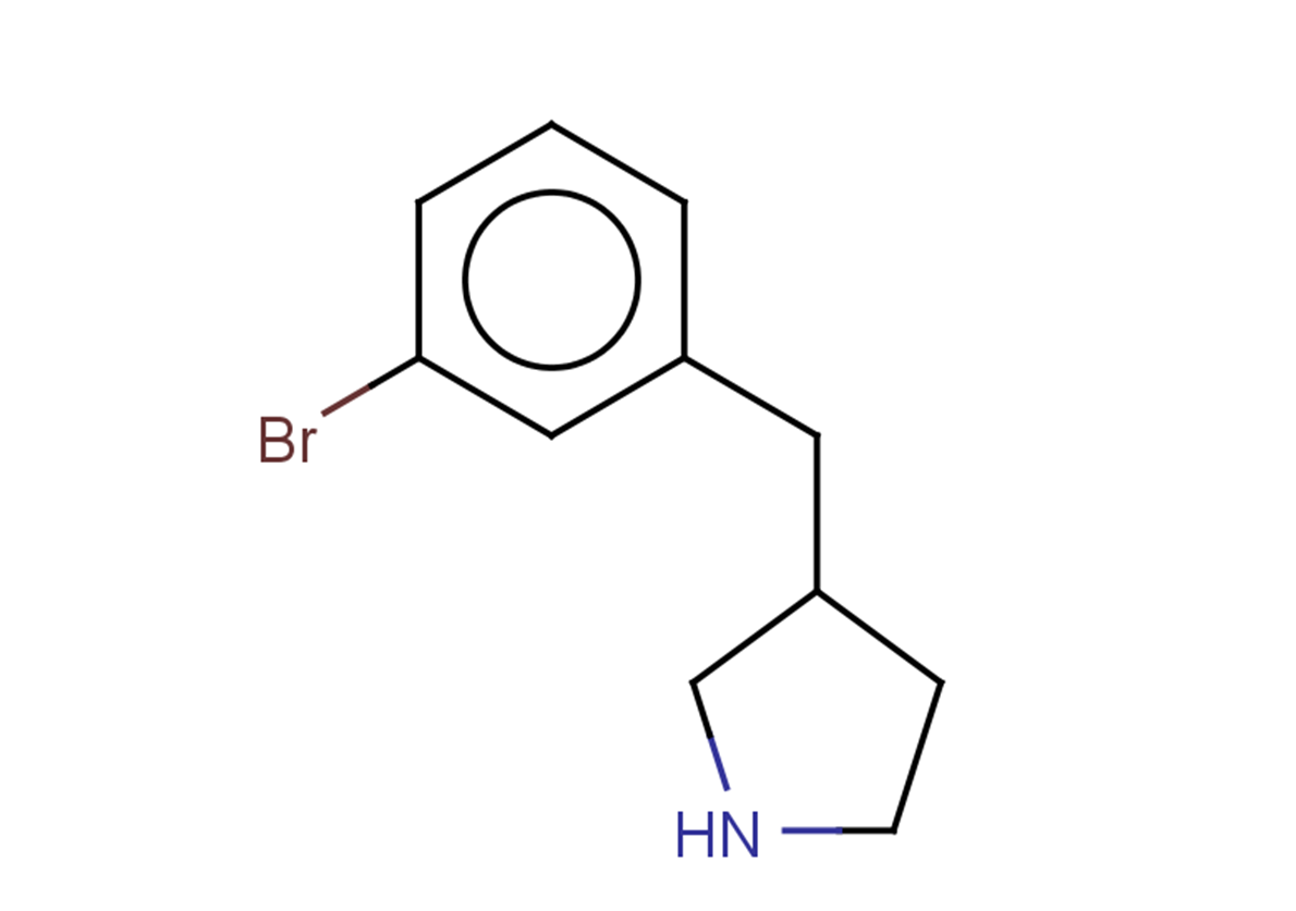 3-[(3-bromophenyl)methyl]pyrrolidine