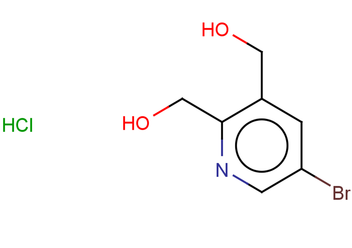 [5-bromo-3-(hydroxymethyl)pyridin-2-yl]methanol hydrochloride