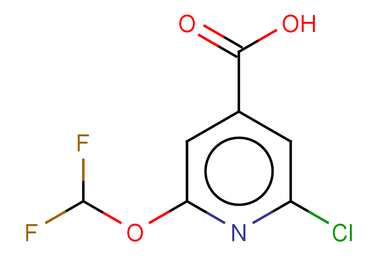 2-chloro-6-(difluoromethoxy)pyridine-4-carboxylic acid