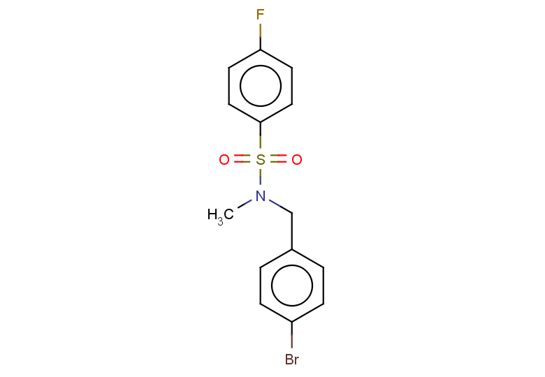 N-[(4-bromophenyl)methyl]-4-fluoro-N-methylbenzene-1-sulfonamide