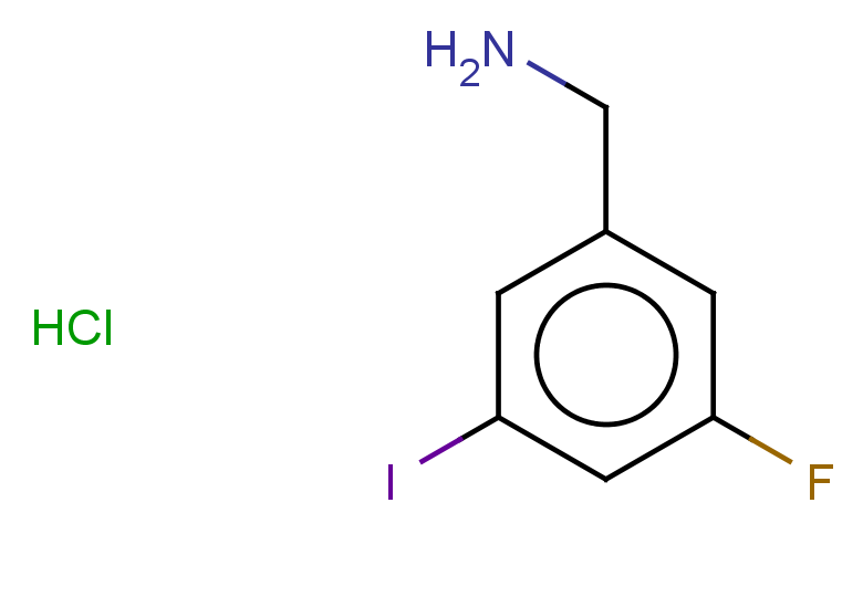 (3-fluoro-5-iodophenyl)methanamine hydrochloride