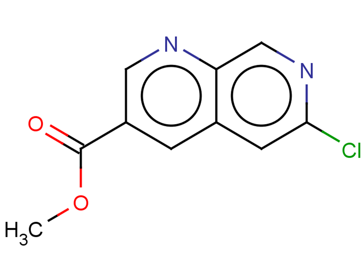 methyl 6-chloro-1,7-naphthyridine-3-carboxylate