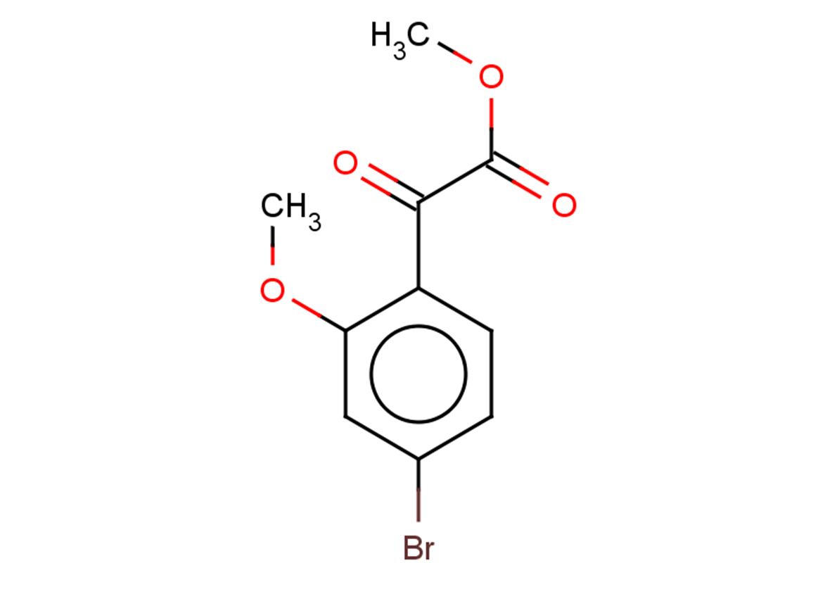 methyl 2-(4-bromo-2-methoxyphenyl)-2-oxoacetate