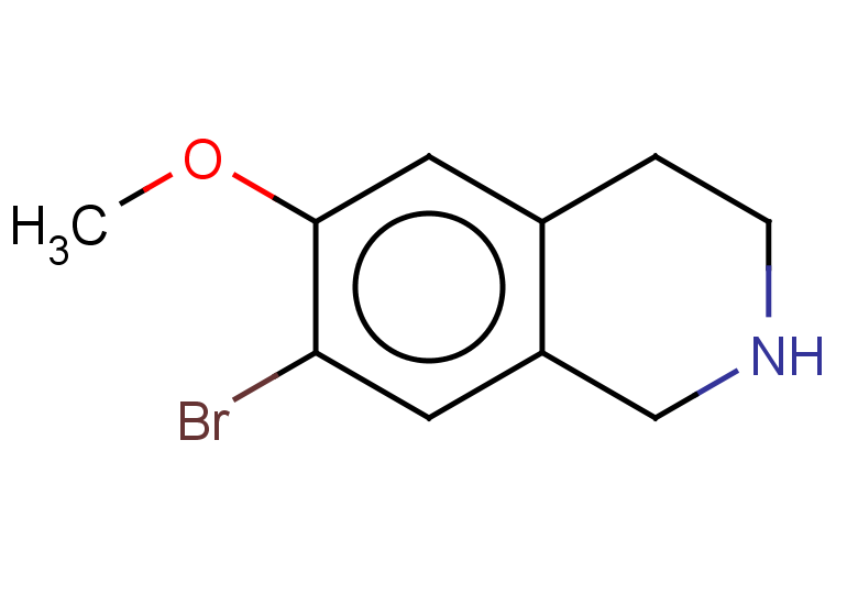 7-bromo-6-methoxy-1,2,3,4-tetrahydroisoquinoline