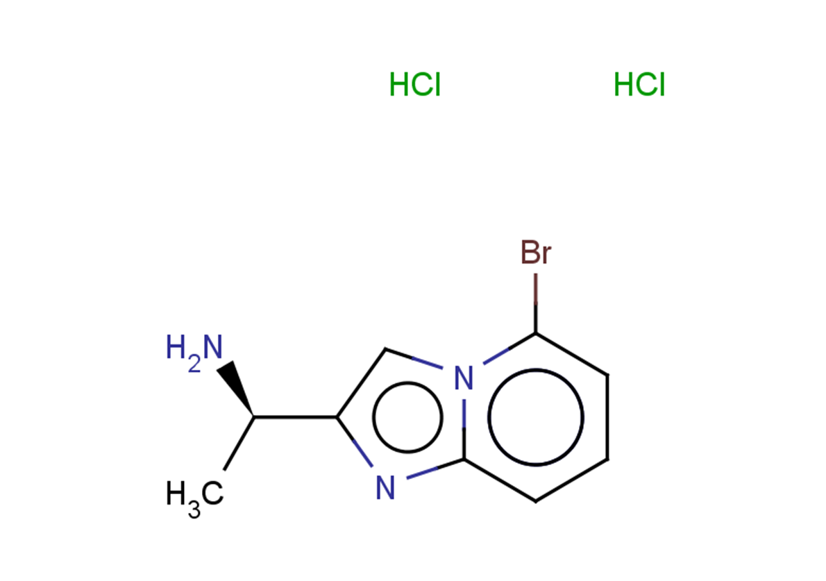 (1R)-1-{5-bromoimidazo[1,2-a]pyridin-2-yl}ethan-1-amine dihydrochloride