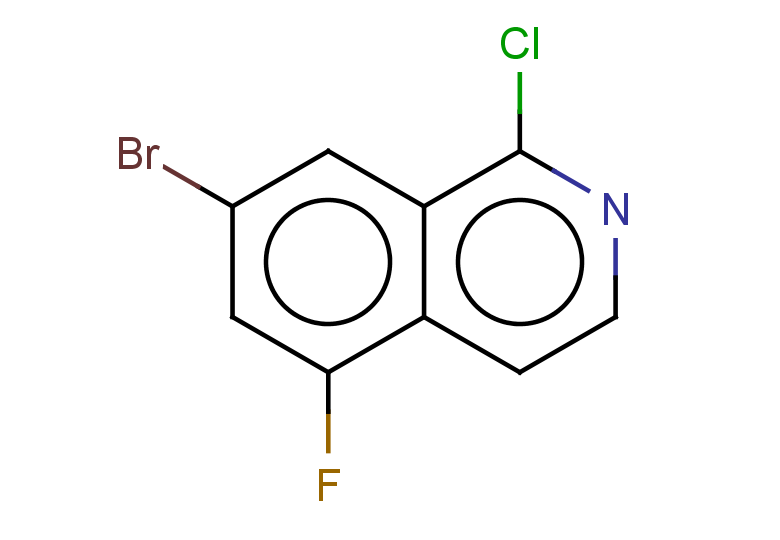 7-bromo-1-chloro-5-fluoroisoquinoline