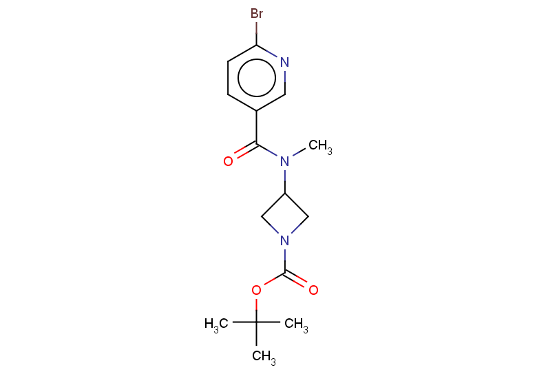 tert-butyl 3-(N-methyl6-bromopyridine-3-amido)azetidine-1-carboxylate