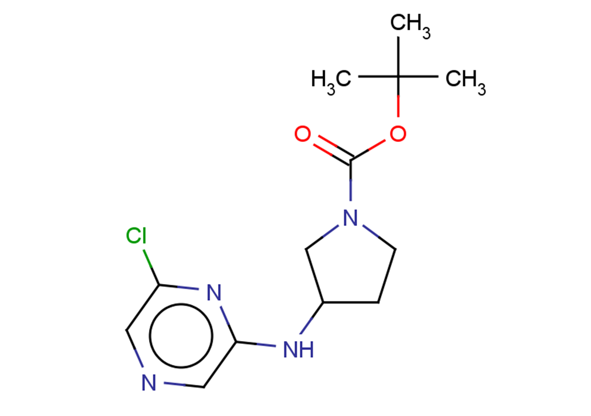 tert-butyl 3-[(6-chloropyrazin-2-yl)amino]pyrrolidine-1-carboxylate