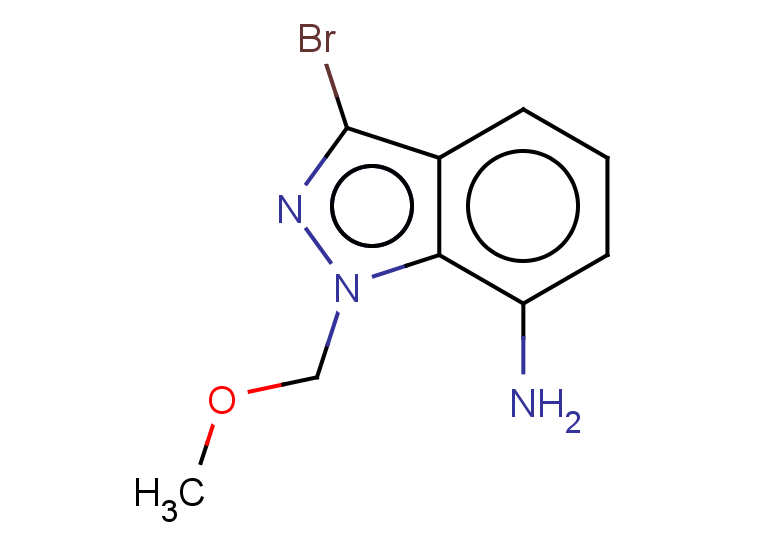 3-bromo-1-(methoxymethyl)-1H-indazol-7-amine