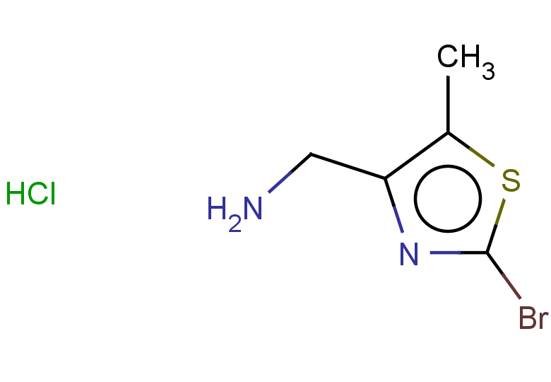 (2-bromo-5-methyl-1,3-thiazol-4-yl)methanamine hydrochloride