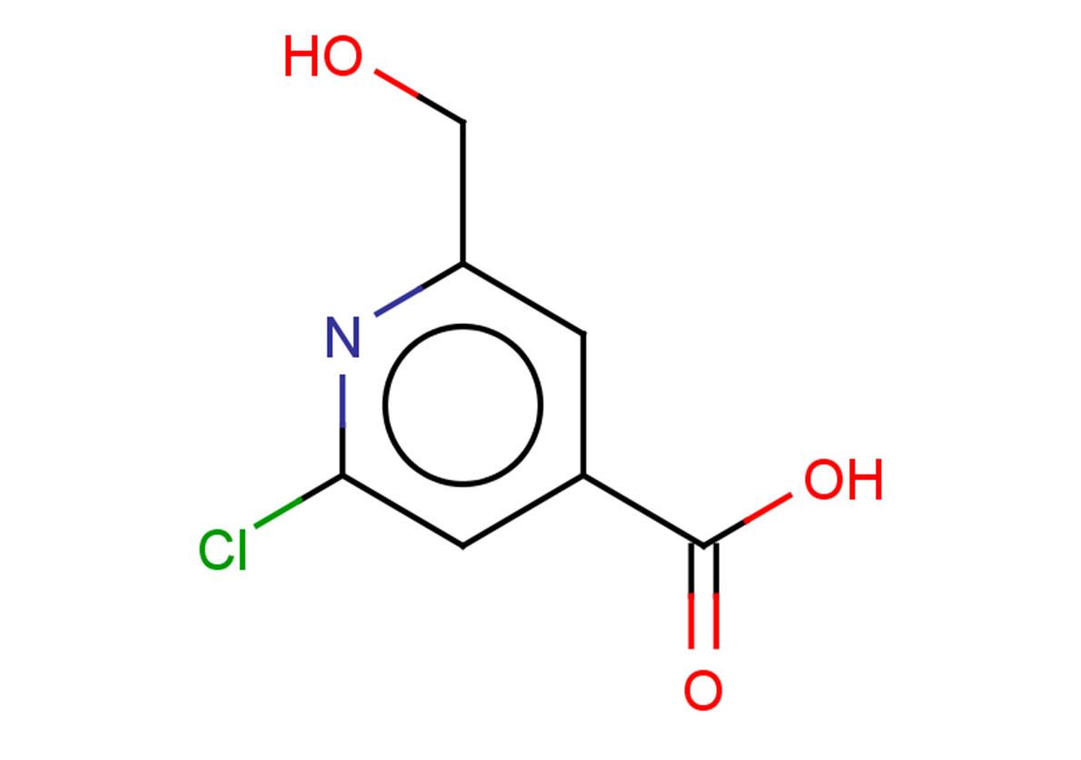 2-chloro-6-(hydroxymethyl)pyridine-4-carboxylic acid