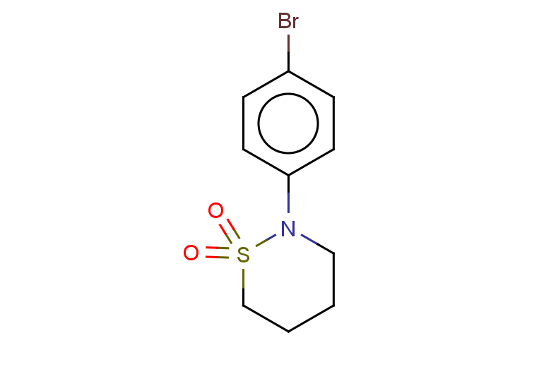 2-(4-bromophenyl)-1lambda6,2-thiazinane-1,1-dione