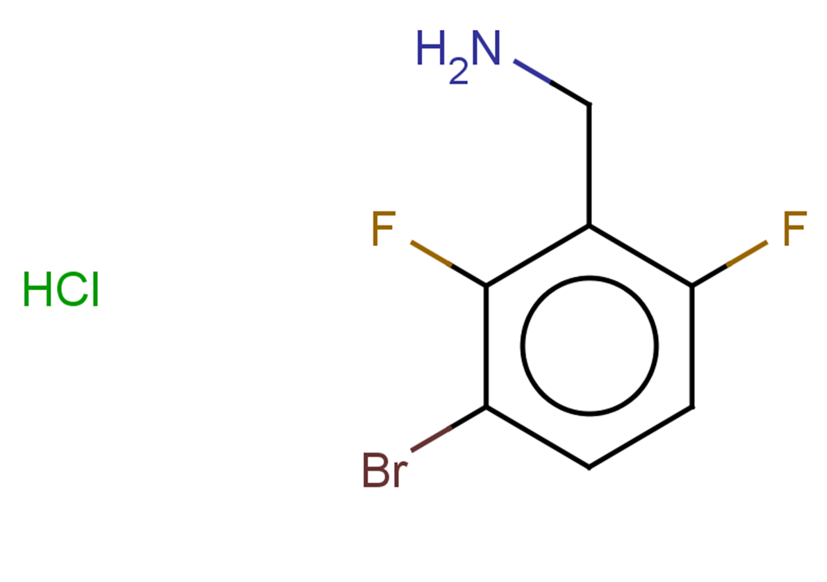 (3-bromo-2,6-difluorophenyl)methanamine hydrochloride