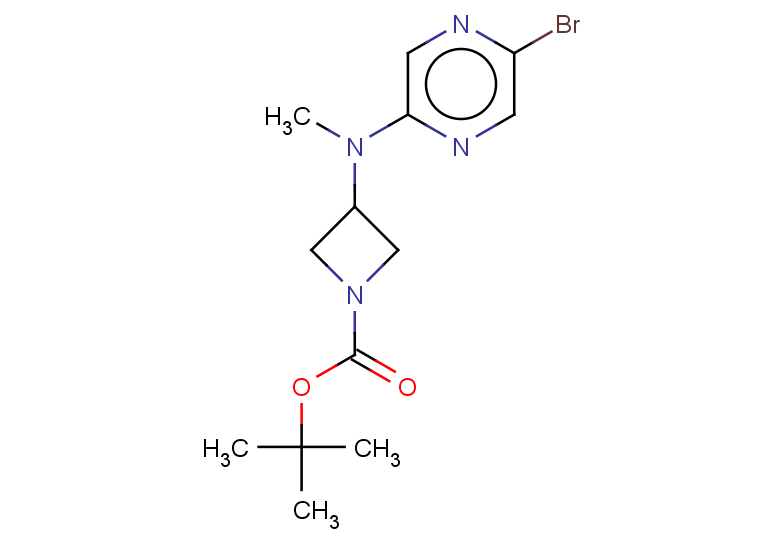 tert-butyl 3-[(5-bromopyrazin-2-yl)(methyl)amino]azetidine-1-carboxylate