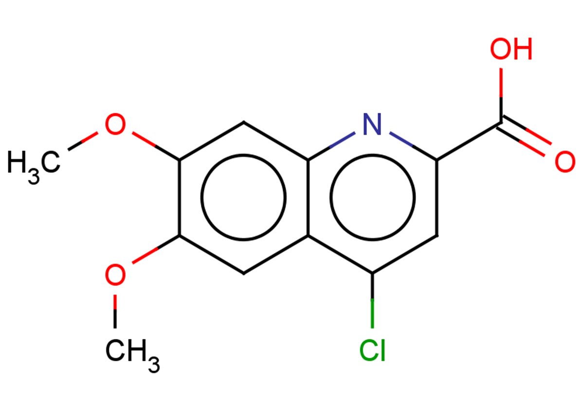 4-chloro-6,7-dimethoxyquinoline-2-carboxylic acid