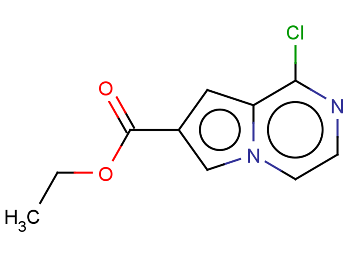 ethyl 1-chloropyrrolo[1,2-a]pyrazine-7-carboxylate