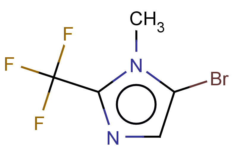 5-bromo-1-methyl-2-(trifluoromethyl)-1H-imidazole