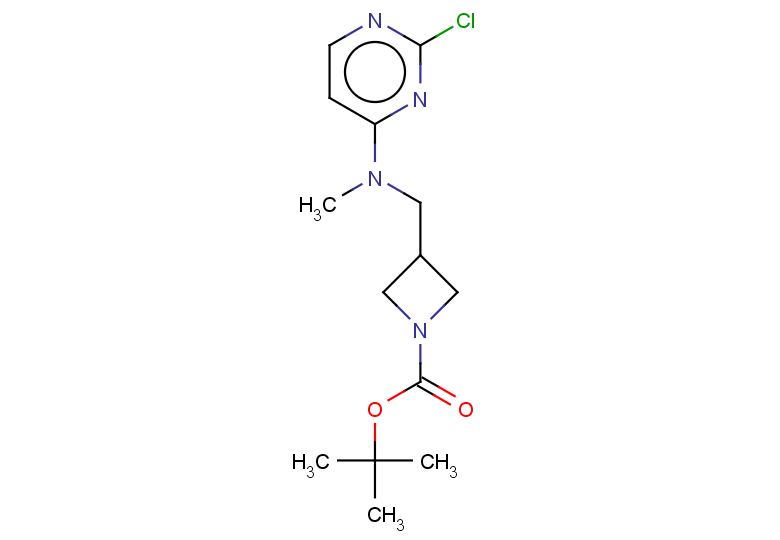 tert-butyl 3-{[(2-chloropyrimidin-4-yl)(methyl)amino]methyl}azetidine-1-carboxylate