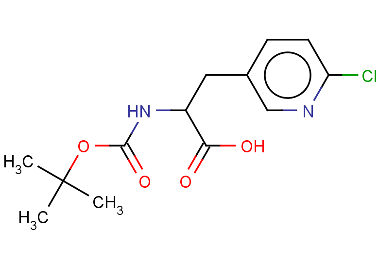 2-{[(tert-butoxy)carbonyl]amino}-3-(6-chloropyridin-3-yl)propanoic acid