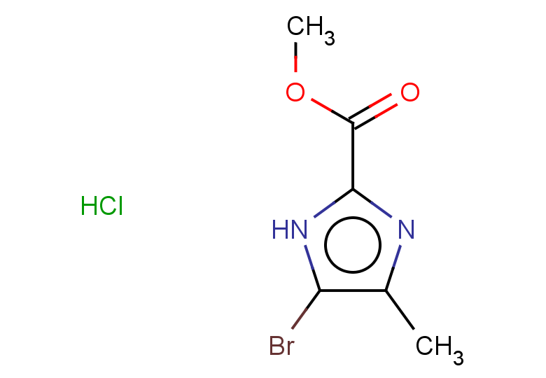 methyl 5-bromo-4-methyl-1H-imidazole-2-carboxylate hydrochloride