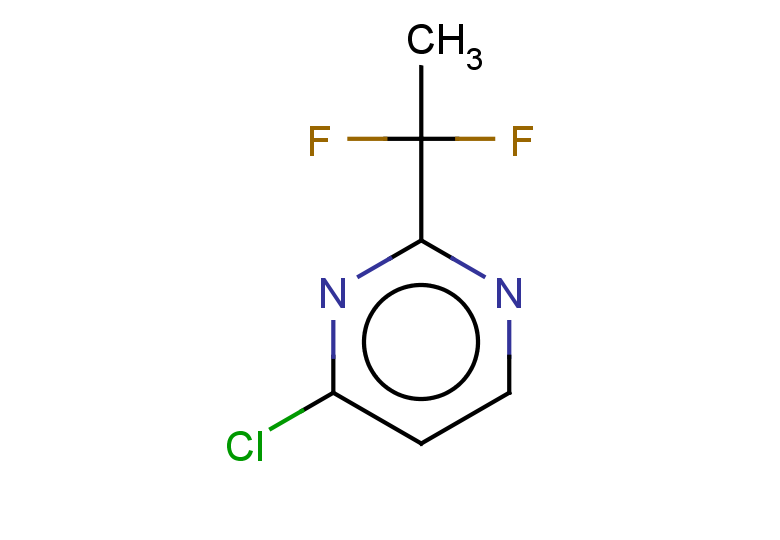 4-chloro-2-(1,1-difluoroethyl)pyrimidine