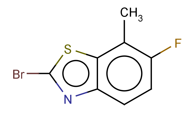 2-bromo-6-fluoro-7-methyl-1,3-benzothiazole