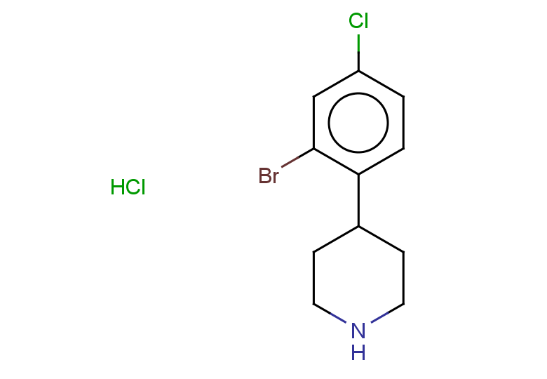 4-(2-bromo-4-chlorophenyl)piperidine hydrochloride