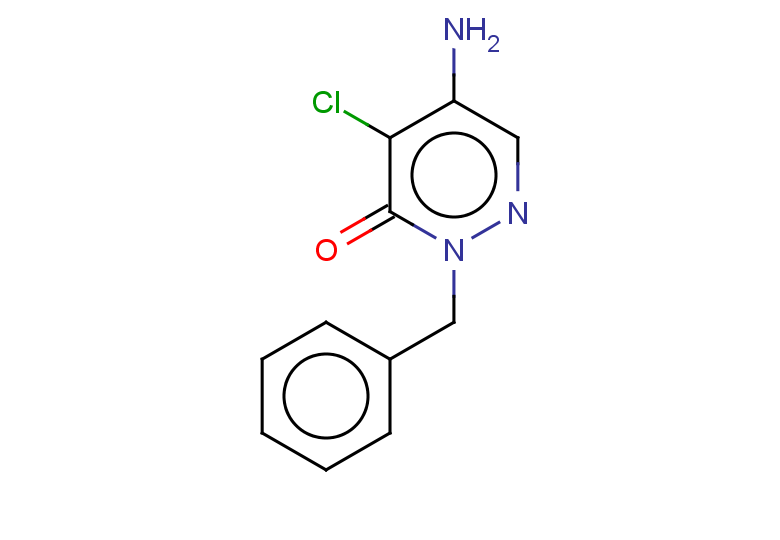 5-amino-2-benzyl-4-chloro-2,3-dihydropyridazin-3-one