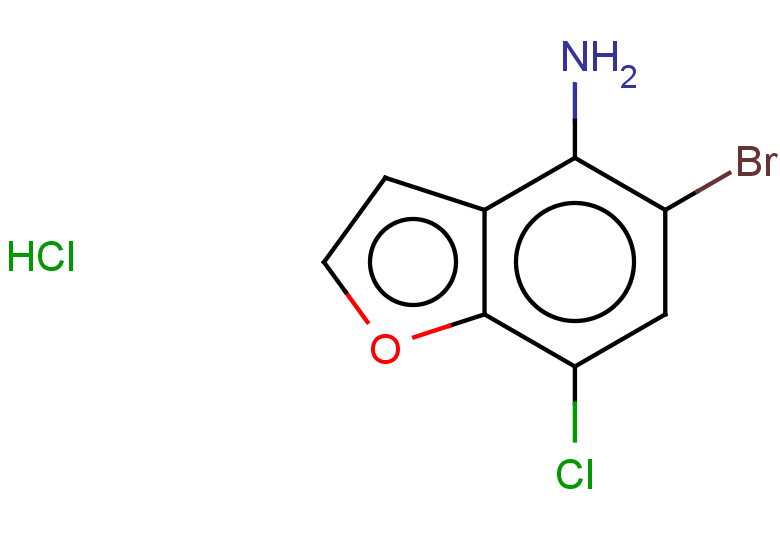 5-bromo-7-chloro-1-benzofuran-4-amine hydrochloride