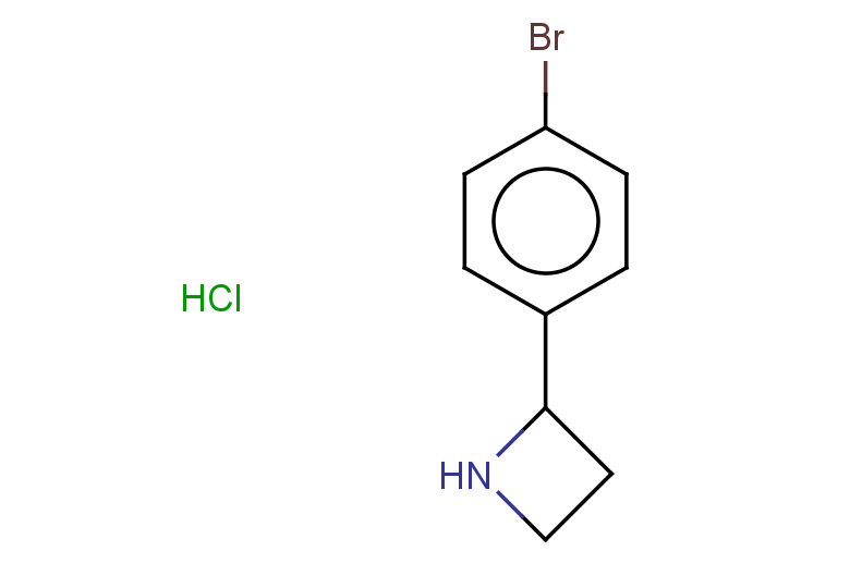 2-(4-bromophenyl)azetidine hydrochloride