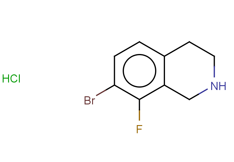 7-bromo-8-fluoro-1,2,3,4-tetrahydroisoquinoline hydrochloride